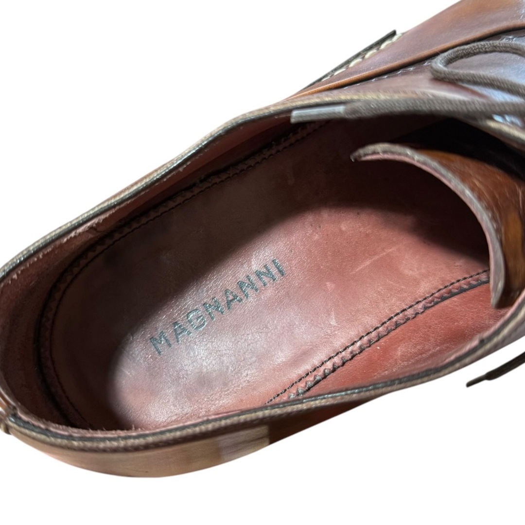 MAGNANNI - 美品 MAGNANNI マグナーニ レザー レースアップ MAGNANNI - 美品 MAGNANNI マグナーニ レザー レースアップ