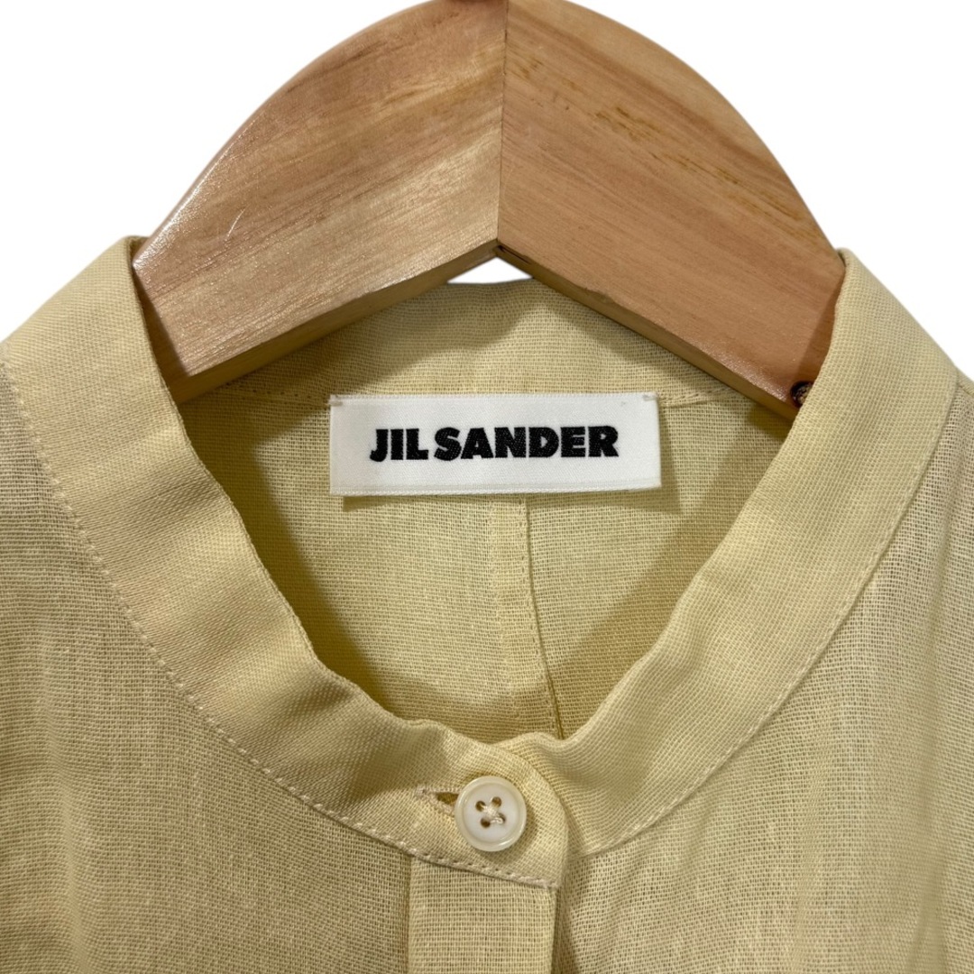 JIL SANDER - 美品 JIL SANDER ジルサンダー 長袖 バンドカラー JIL SANDER - 美品 JIL SANDER ジルサンダー 長袖 バンドカラー