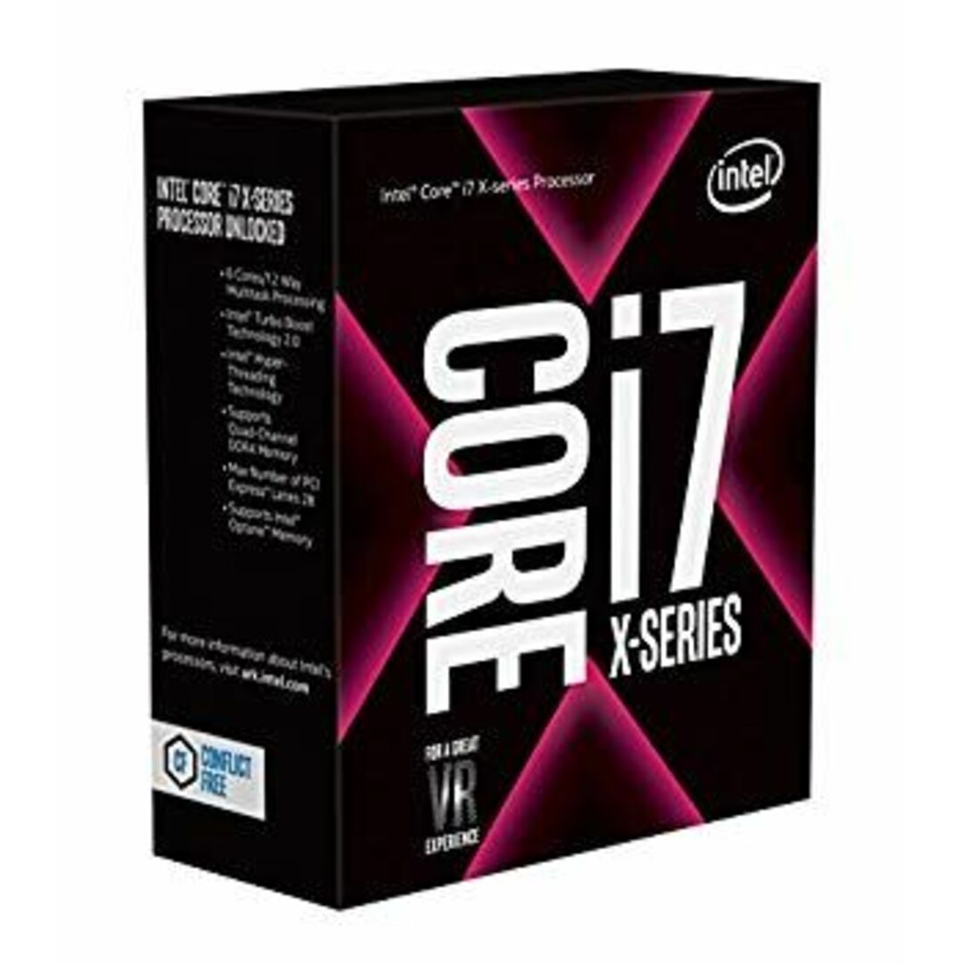 Intel CPU Core i7-7800X 3.5GHz 8.25Mキャッシュ 6コア/12スレッド LGA2066 BX80673I77800X n5ksbvb スマホ/家電/カメラのPC/タブレット(PCパーツ)の商品写真