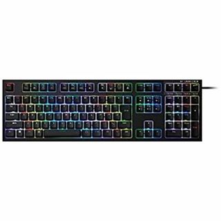 東プレ REALFORCE RGB JPモデル 112キーUSB日本語配列 1680万色バックライト機能/ON位置3段階調節機能搭載 ALL45g ブラック AEAX02(PC周辺機器)