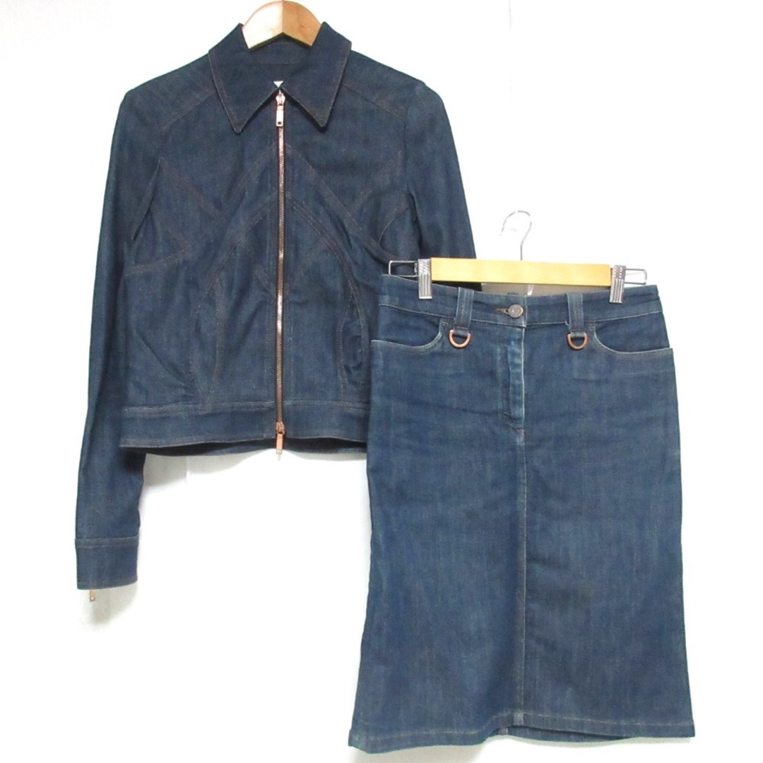 CELINE - 良品 CELINE セリーヌ ストレッチ デニムジャケット CELINE - 良品 CELINE セリーヌ ストレッチ デニムジャケット
