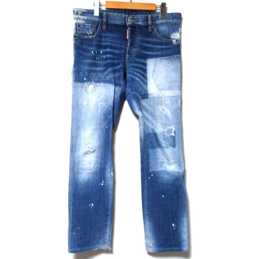 DSQUARED2 - 美品 DSQUARED2 ディースクエアード ダメージ加工 DSQUARED2 - 美品 DSQUARED2 ディースクエアード ダメージ加工