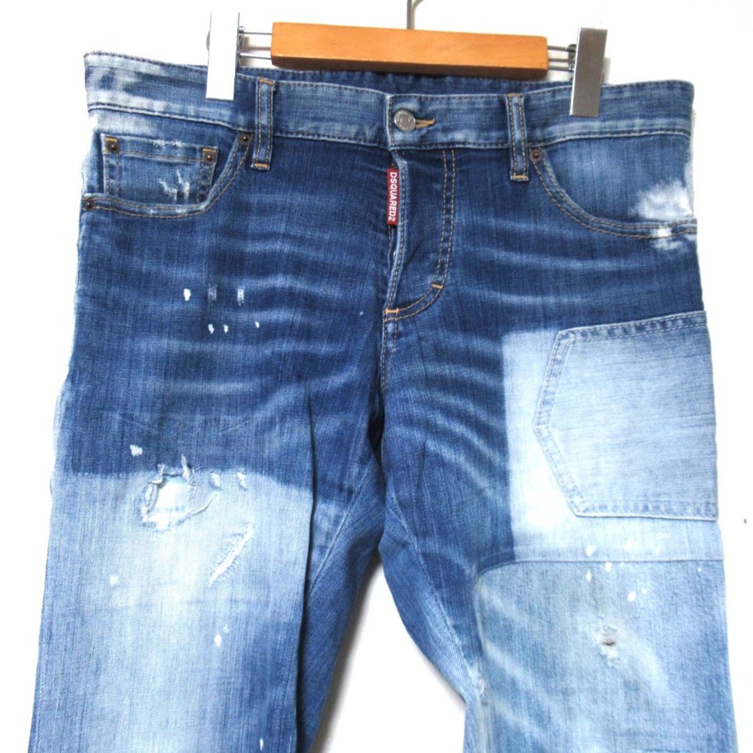DSQUARED2 - 美品 DSQUARED2 ディースクエアード ダメージ加工 DSQUARED2 - 美品 DSQUARED2 ディースクエアード ダメージ加工