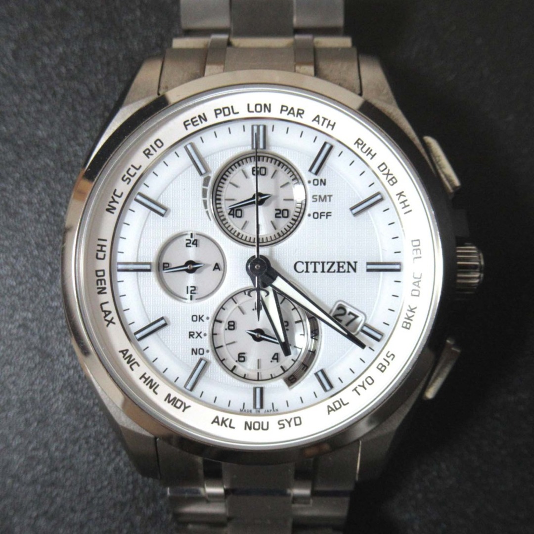 CITIZEN - 美品 CITIZEN シチズン アテッサ エコドライブ 電波 CITIZEN - 美品 CITIZEN シチズン アテッサ エコドライブ 電波