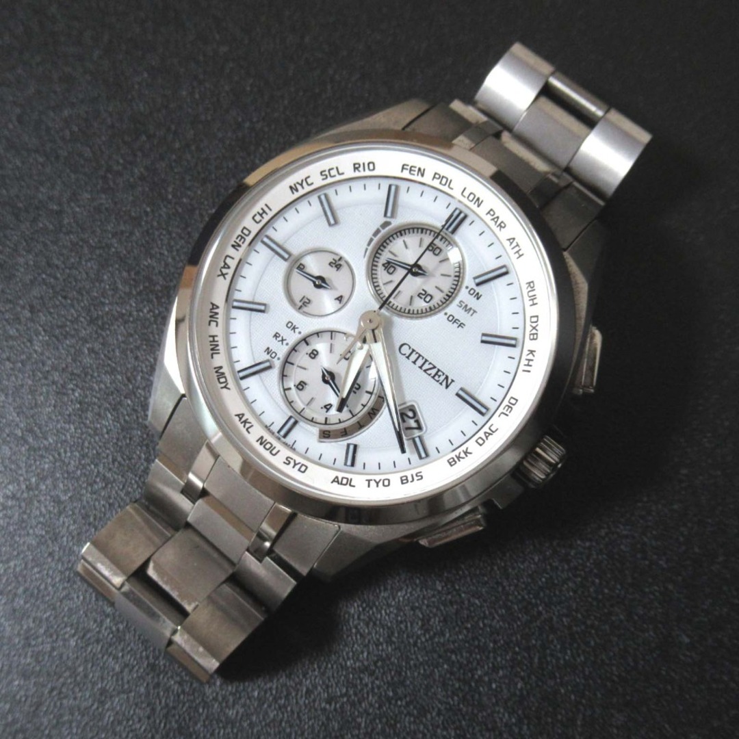 CITIZEN - 美品 CITIZEN シチズン アテッサ エコドライブ 電波 CITIZEN - 美品 CITIZEN シチズン アテッサ エコドライブ 電波