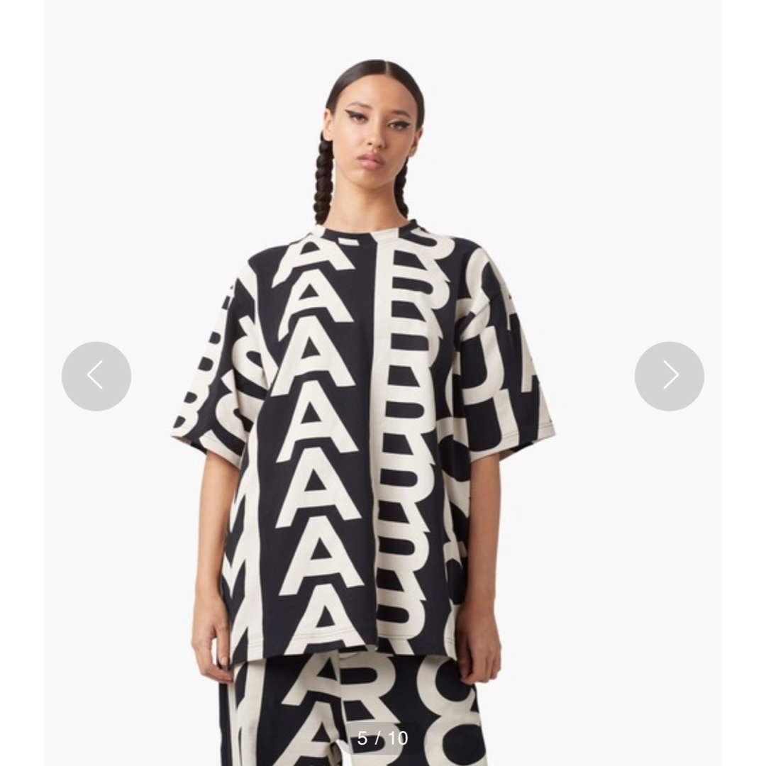 MARC JACOBS - MARC JACOBS THE MONOGRAM BIG T-SHIRTの通販 by MARC JACOBS - MARC JACOBS THE MONOGRAM BIG T-SHIRTの通販 by