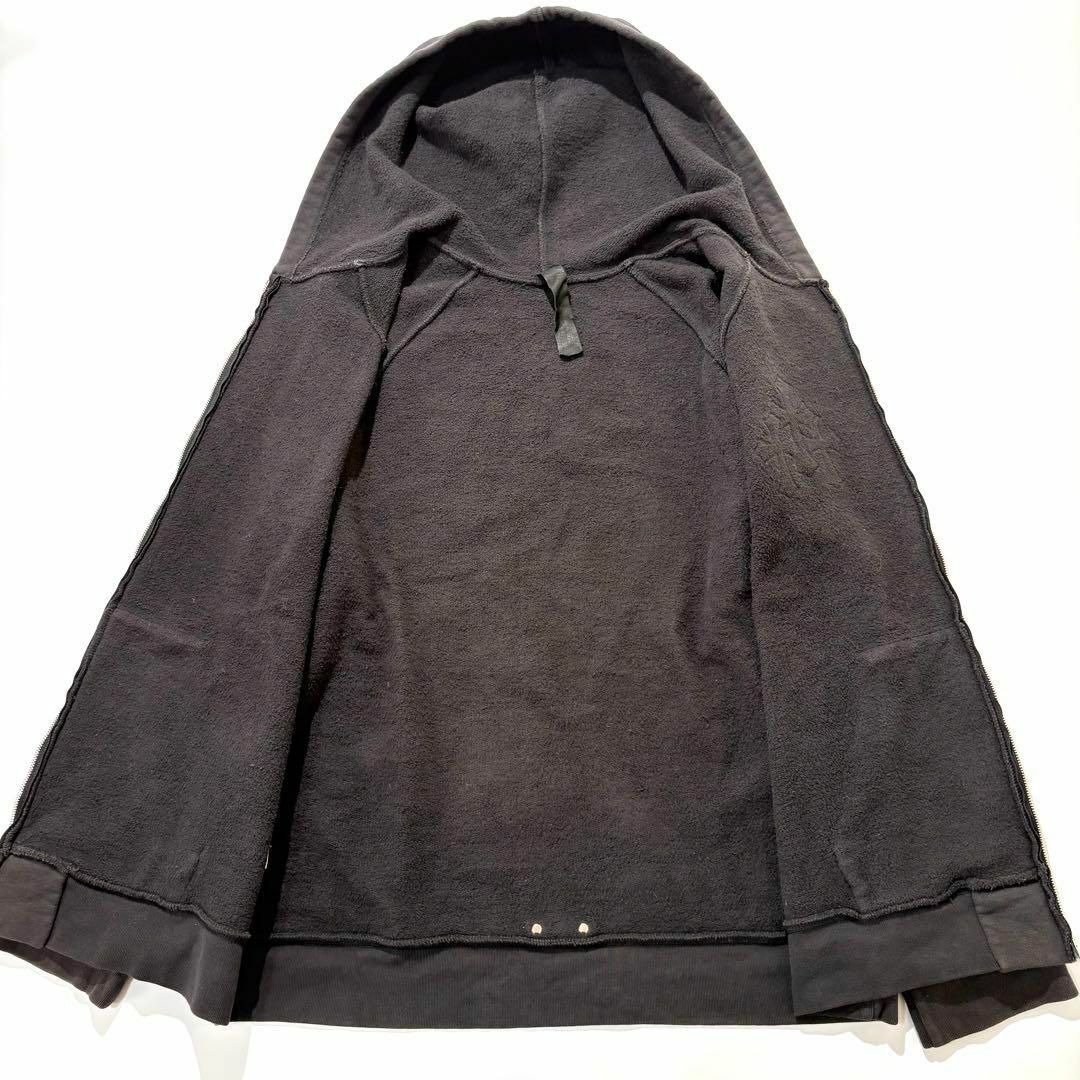 Chrome Hearts - CHROME HEARTS Y NOT パーカー レザーパッチ Chrome Hearts - CHROME HEARTS Y NOT パーカー レザーパッチ