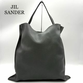JIL SANDER - 【大容量☆極美品】JIL SANDER トートバッグ JIL SANDER - 【大容量☆極美品】JIL SANDER トートバッグ