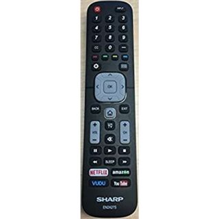 EN2A27S リモコン 交換用 シャープ N7000Uシリーズ 4K スマートテレビモデル シャープ LC43N7000U LC50N7000U LC55N7000U LC60N7000U LC65N7000U(その他)