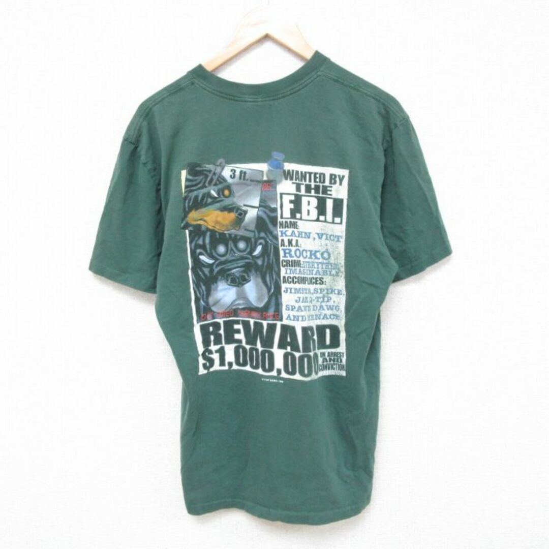 L☆古着 半袖 ビンテージ Tシャツ メンズ 90年代 90s TOPDAWG 犬 L☆古着 半袖 ビンテージ Tシャツ メンズ 90年代 90s TOPDAWG 犬