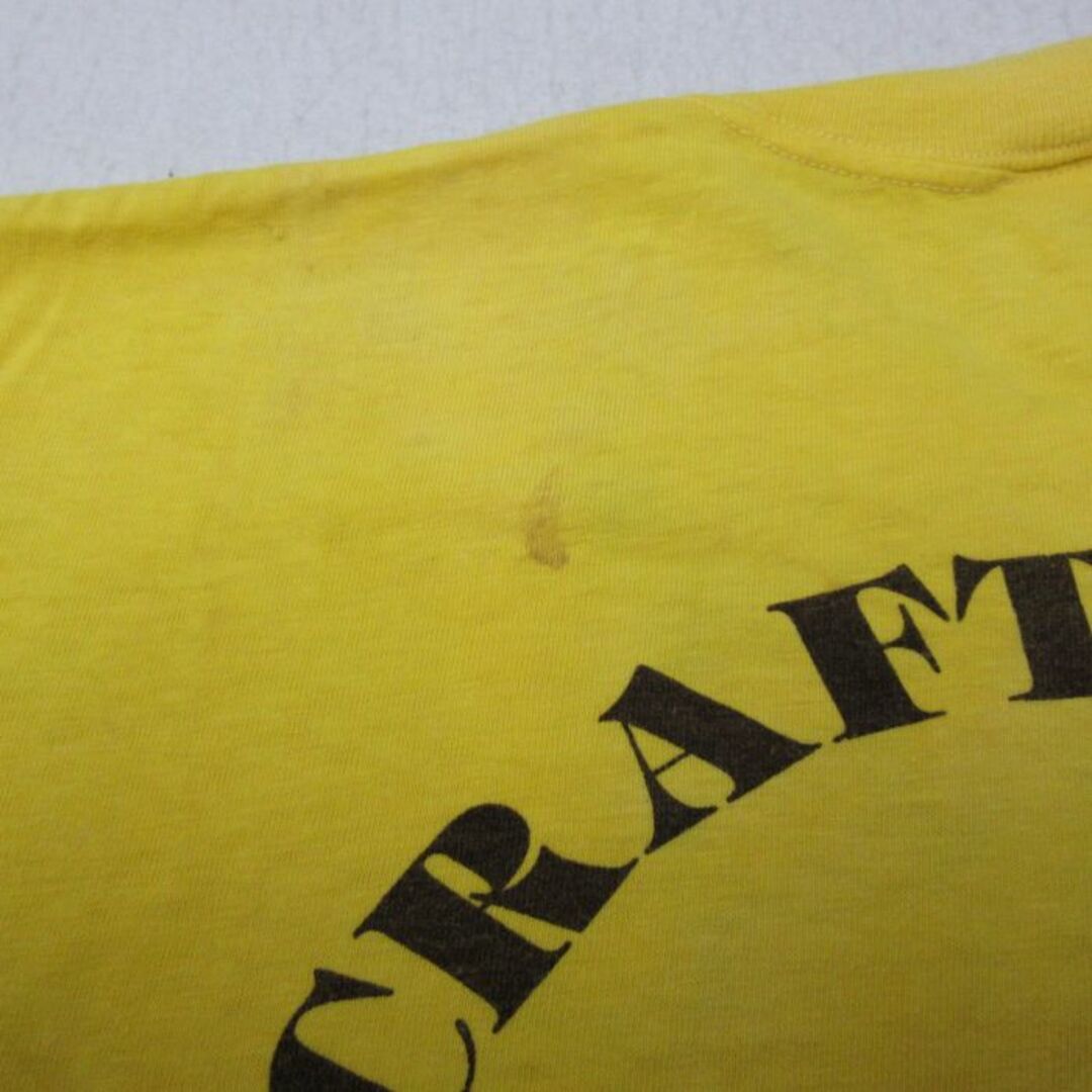 L☆古着 半袖 ビンテージ Tシャツ メンズ 80年代 80s クラフト L☆古着 半袖 ビンテージ Tシャツ メンズ 80年代 80s クラフト