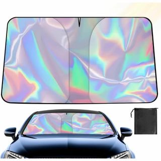 車用サンシェード 【多層遮光・遮熱アップグレード】 フロントガラス(ノーカラージャケット)