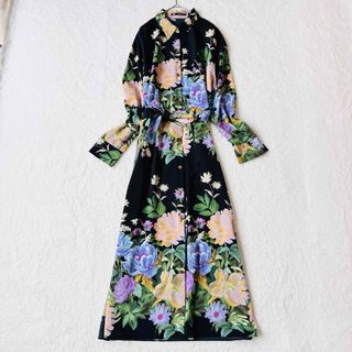 ZARA(ロングワンピース/マキシワンピース ・ マルチカラー)の ZARA(ロングワンピース/マキシワンピース ・ マルチカラー)の