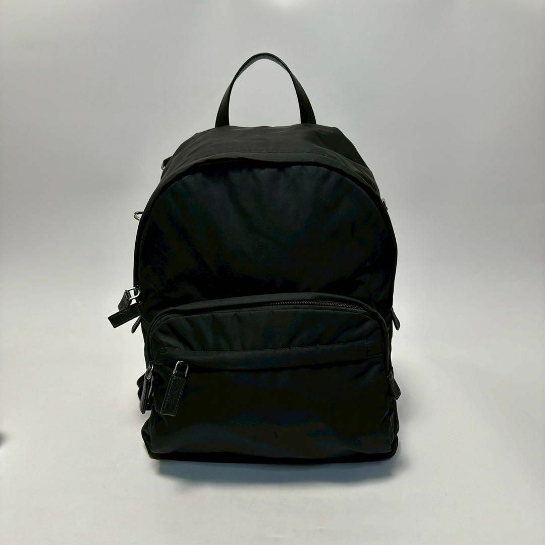 PRADA - m93【極美品】近年モデル プラダ 三角ロゴ ブラック PRADA - m93【極美品】近年モデル プラダ 三角ロゴ ブラック