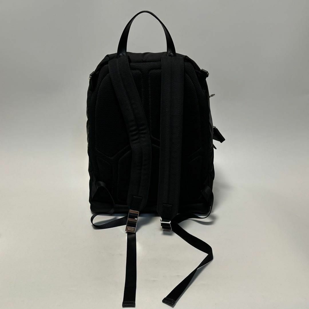 PRADA - m93【極美品】近年モデル プラダ 三角ロゴ ブラック PRADA - m93【極美品】近年モデル プラダ 三角ロゴ ブラック