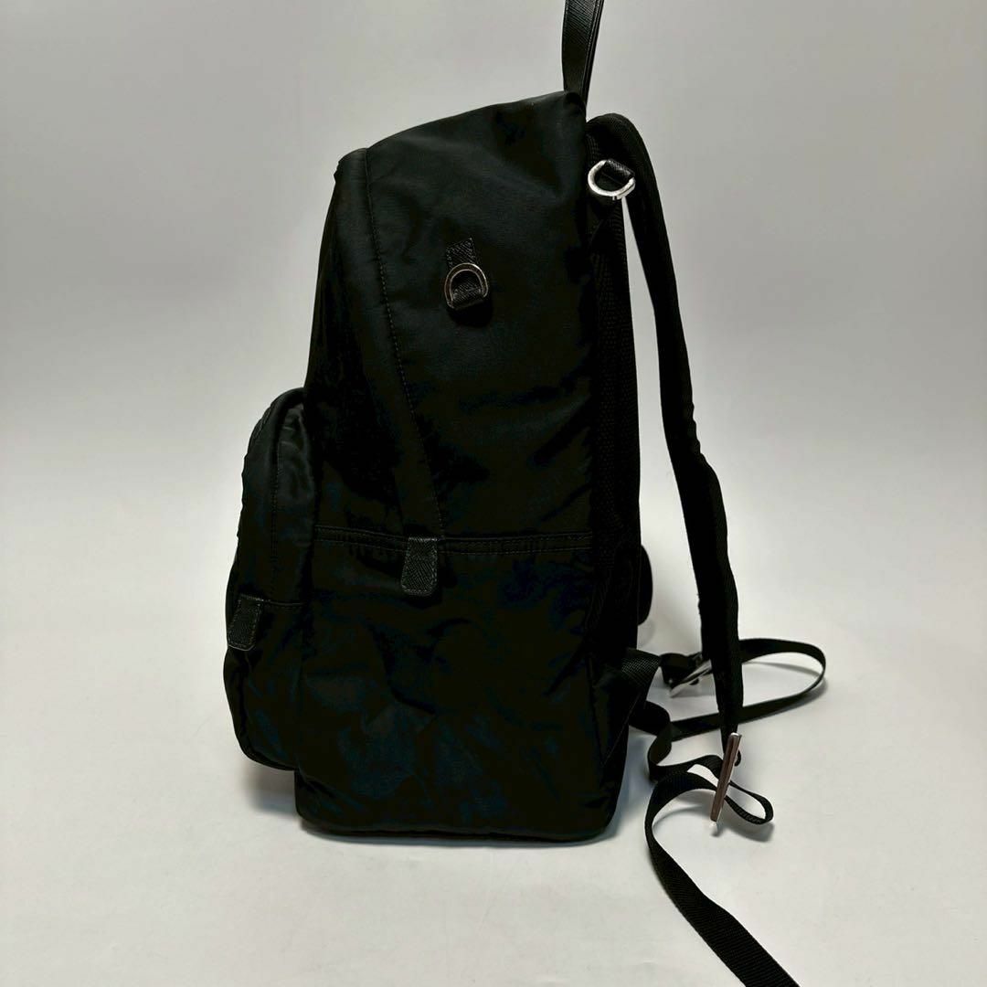 PRADA - m93【極美品】近年モデル プラダ 三角ロゴ ブラック PRADA - m93【極美品】近年モデル プラダ 三角ロゴ ブラック