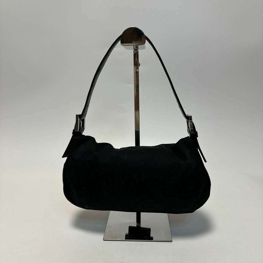 FENDI - m87【美品】フェンディ コットン ブラック マンマ FENDI - m87【美品】フェンディ コットン ブラック マンマ