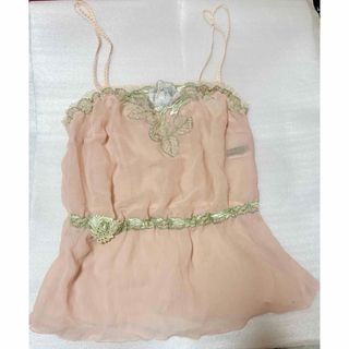 Wacoal - ワコール サルート キャミソール Mサイズ 刺繍の通販 Wacoal - ワコール サルート キャミソール Mサイズ 刺繍の通販