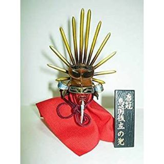激戦 兜コレクション 日本編 唐冠馬蘭後立の兜 単品 食玩(その他)