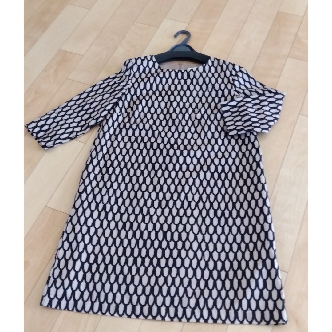 marimekko - マリメッコ♥ウロコ柄ワンピースの通販 by かん marimekko - マリメッコ♥ウロコ柄ワンピースの通販 by かん