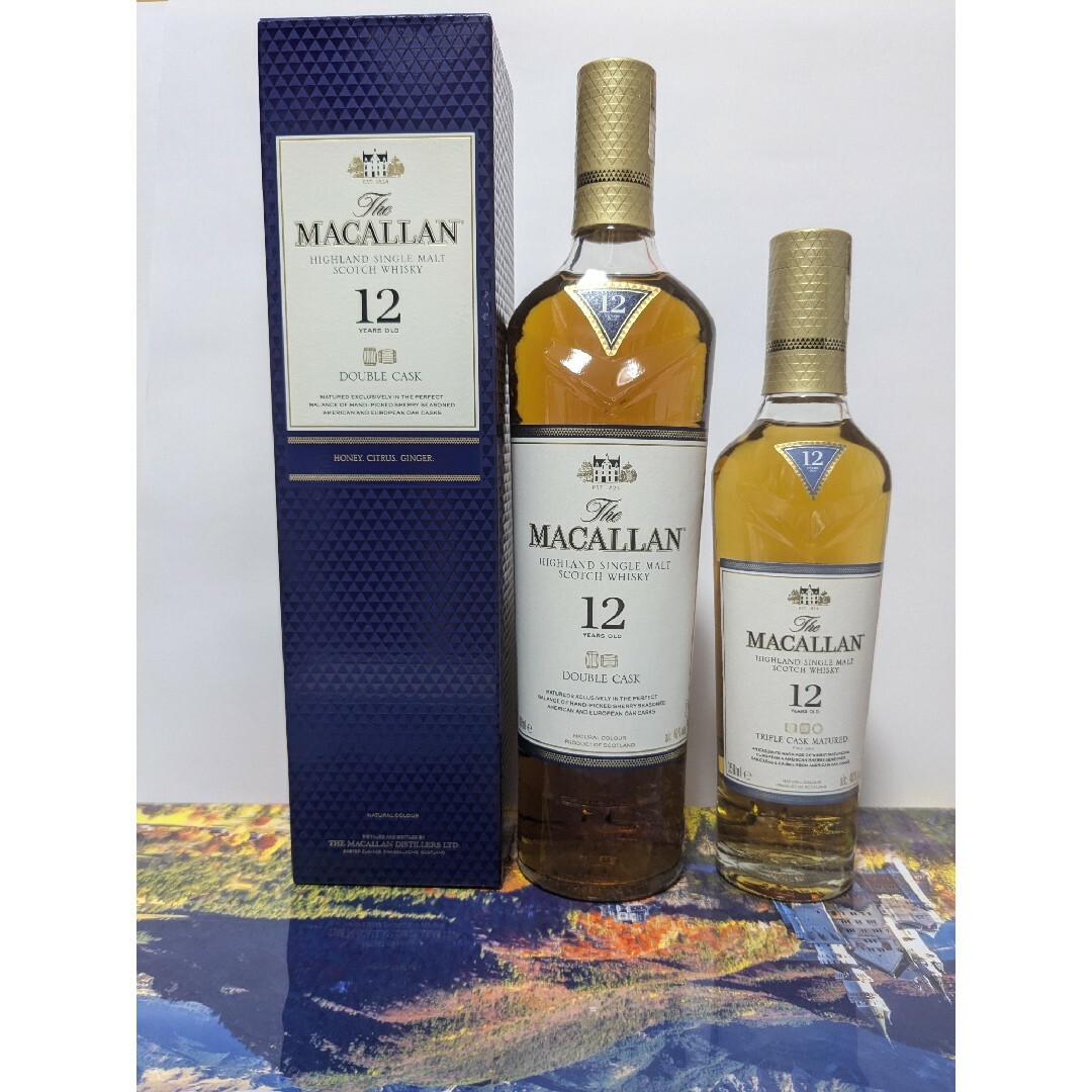マッカラン - マッカラン 12年 ダブルカスク700ml&12年トリプル マッカラン - マッカラン 12年 ダブルカスク700ml&12年トリプル