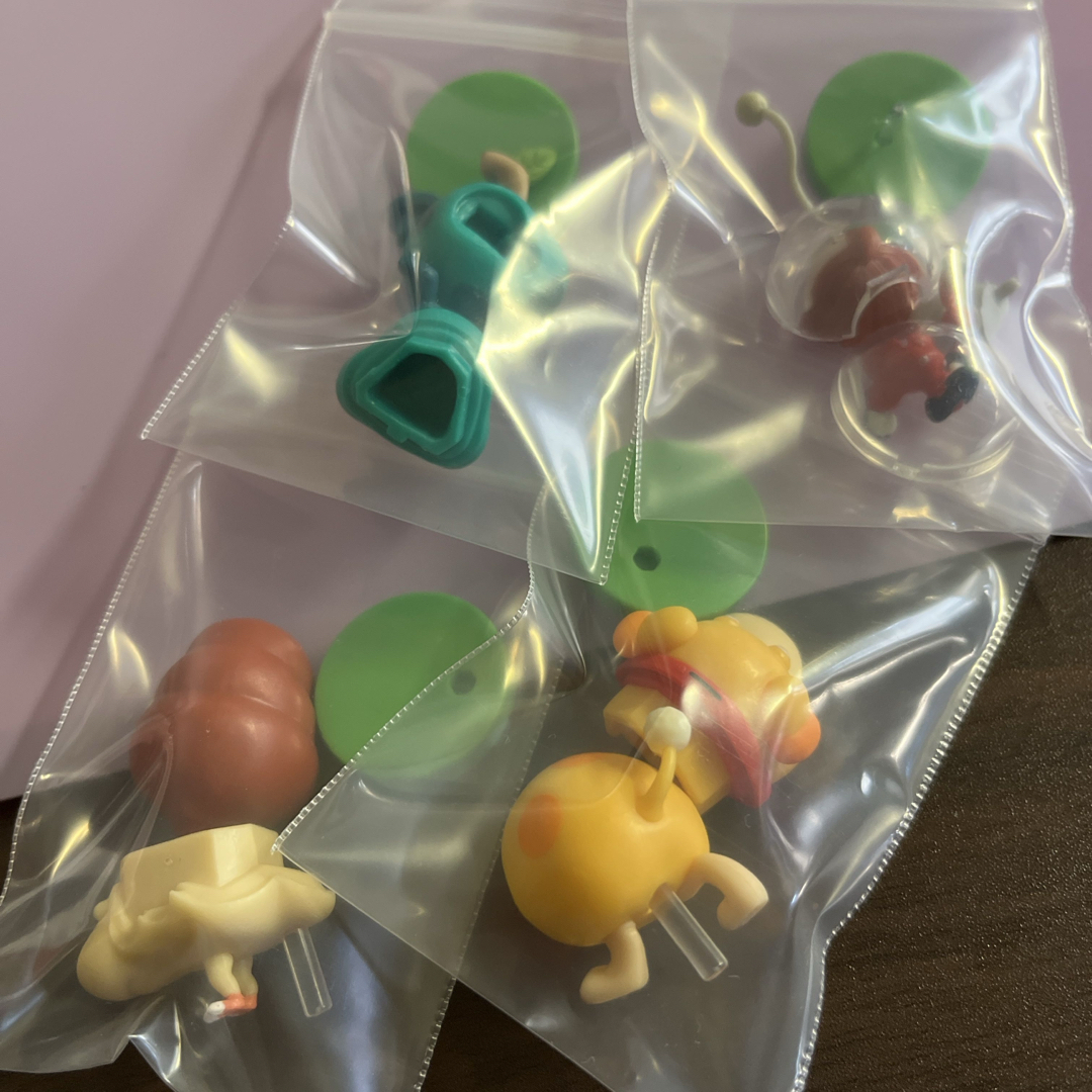 Choco Egg - ピクミン チョコエッグ 4体セットの通販 by As Choco Egg - ピクミン チョコエッグ 4体セットの通販 by As