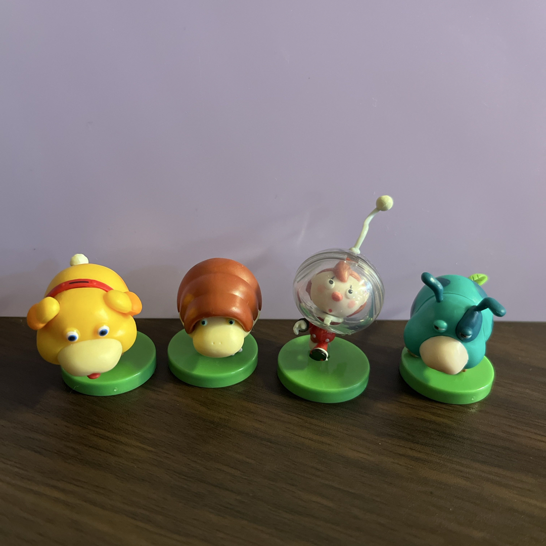 Choco Egg - ピクミン チョコエッグ 4体セットの通販 by As Choco Egg - ピクミン チョコエッグ 4体セットの通販 by As