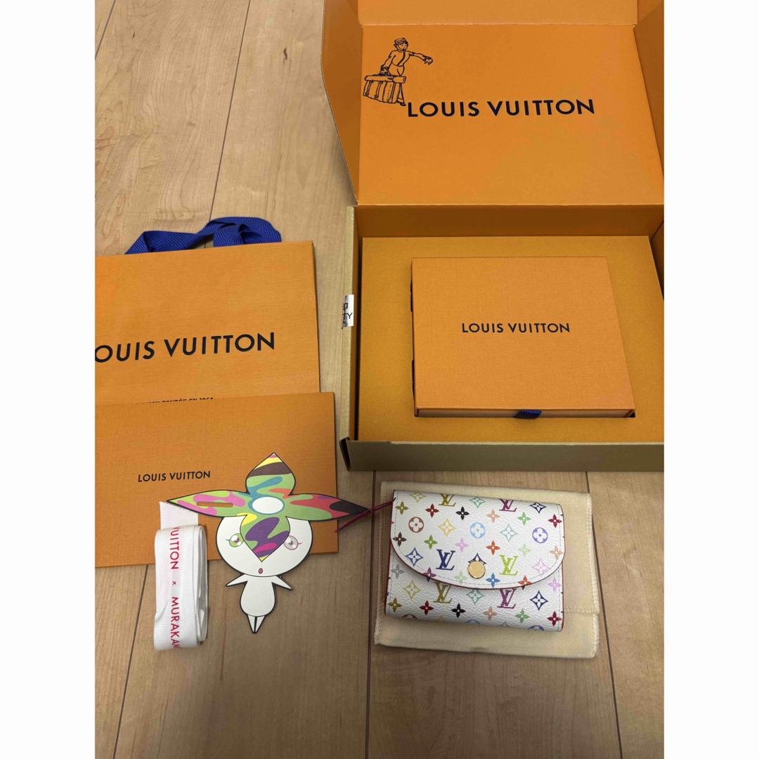 LOUIS VUITTON - 村上隆コラボ ルイヴィトン ポルトモネロザリ LOUIS VUITTON - 村上隆コラボ ルイヴィトン ポルトモネロザリ