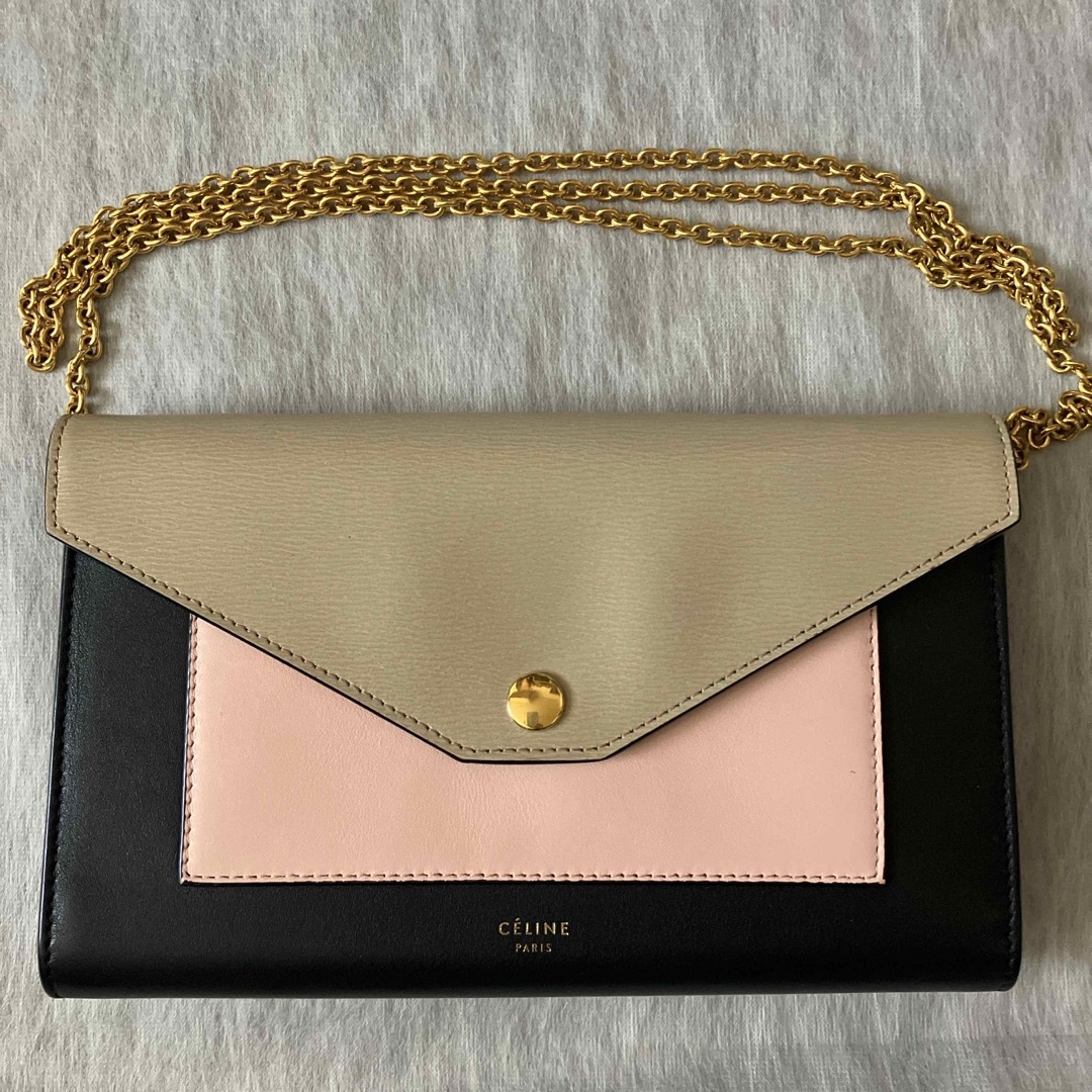 CELINE - CELINE セリーヌ チェーンウォレットの通販 by R CELINE - CELINE セリーヌ チェーンウォレットの通販 by R