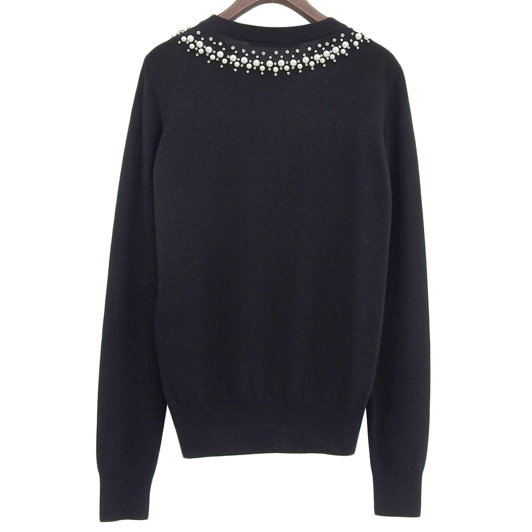 GIVENCHY - ジバンシイ パール ビジュー ネック ニット GIVENCHY - ジバンシイ パール ビジュー ネック ニット