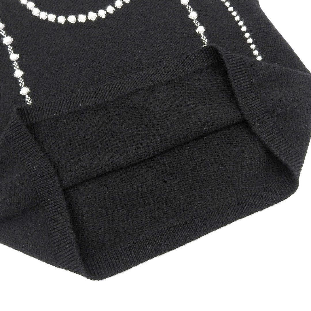 CHANEL - シャネル ココマーク カシミヤ ノースリーブ ニット CHANEL - シャネル ココマーク カシミヤ ノースリーブ ニット