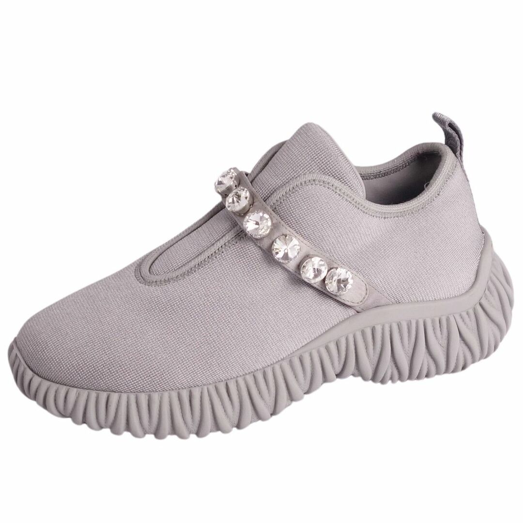 MIU MIU - 美品 ミュウミュウ miumiu スニーカー ビジュー装飾 MIU MIU - 美品 ミュウミュウ miumiu スニーカー ビジュー装飾