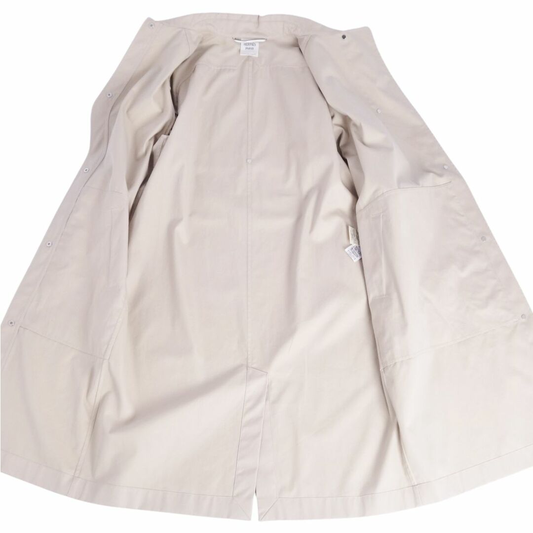 HERMES - 未使用 エルメス HERMES コート 22SS ベルト付 ロング HERMES - 未使用 エルメス HERMES コート 22SS ベルト付 ロング
