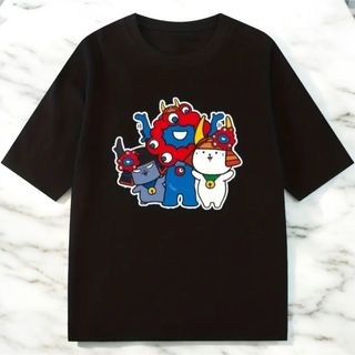 ラスト1枚！入荷予定無し【新品】黒L★半袖Tシャツ★(Tシャツ/カットソー(半袖/袖なし))