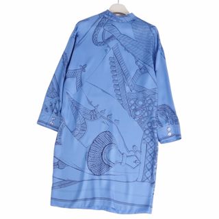 HERMES - 極美品 HERMES エルメス ボルデュック ワンピース HERMES - 極美品 HERMES エルメス ボルデュック ワンピース