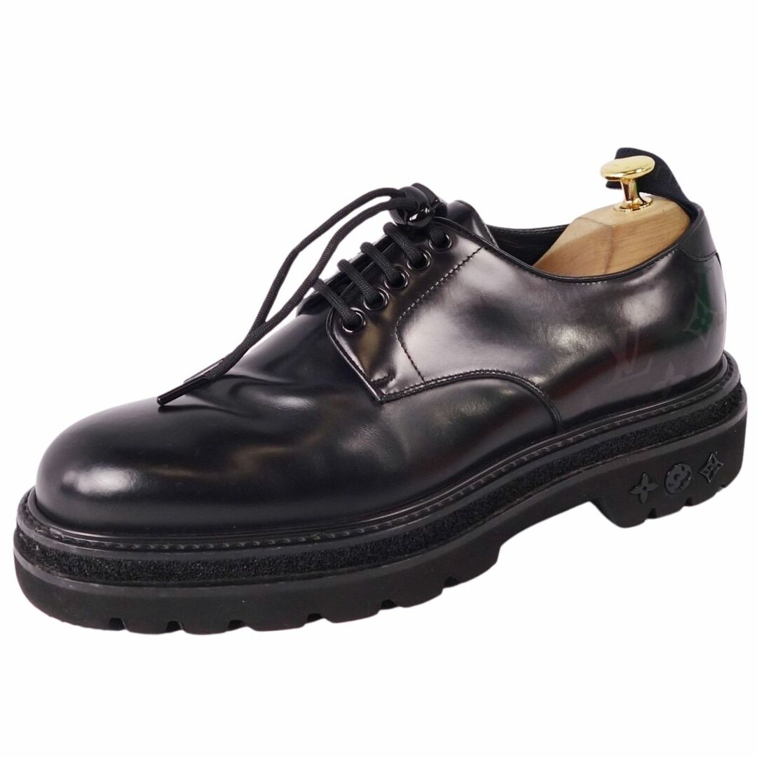 LOUIS VUITTON - ルイヴィトン LOUIS VUITTON レザーシューズ LV LOUIS VUITTON - ルイヴィトン LOUIS VUITTON レザーシューズ LV