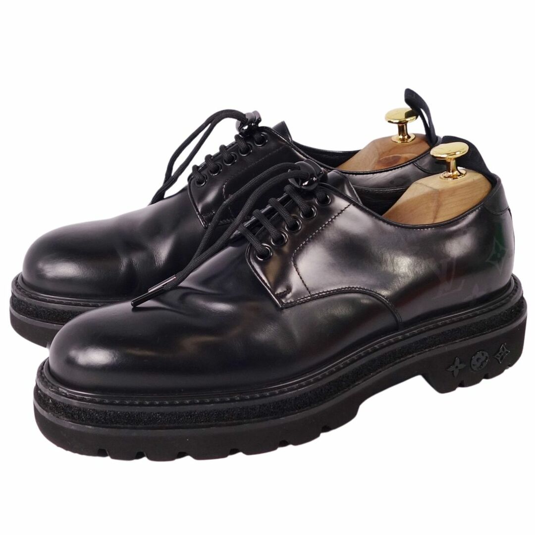 LOUIS VUITTON - ルイヴィトン LOUIS VUITTON レザーシューズ LV LOUIS VUITTON - ルイヴィトン LOUIS VUITTON レザーシューズ LV