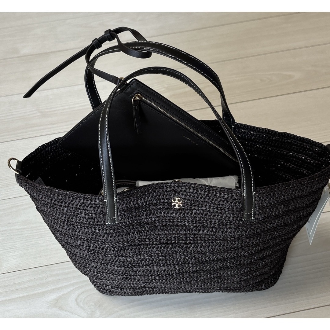 Tory Burch - 【トリーバーチ】カゴ トートバック 正規品の通販 Tory Burch - 【トリーバーチ】カゴ トートバック 正規品の通販