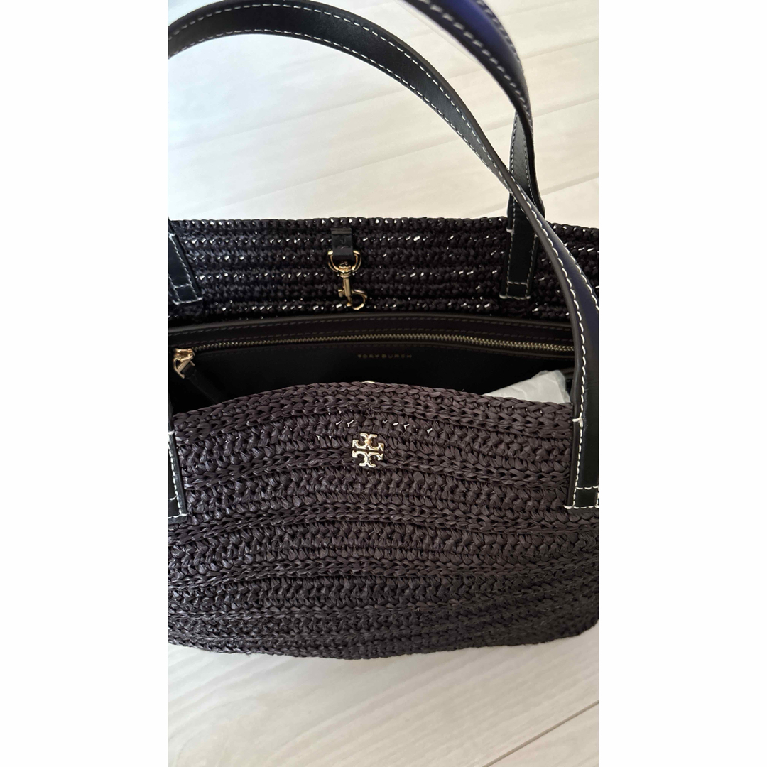 Tory Burch - 【トリーバーチ】カゴ トートバック 正規品の通販 Tory Burch - 【トリーバーチ】カゴ トートバック 正規品の通販