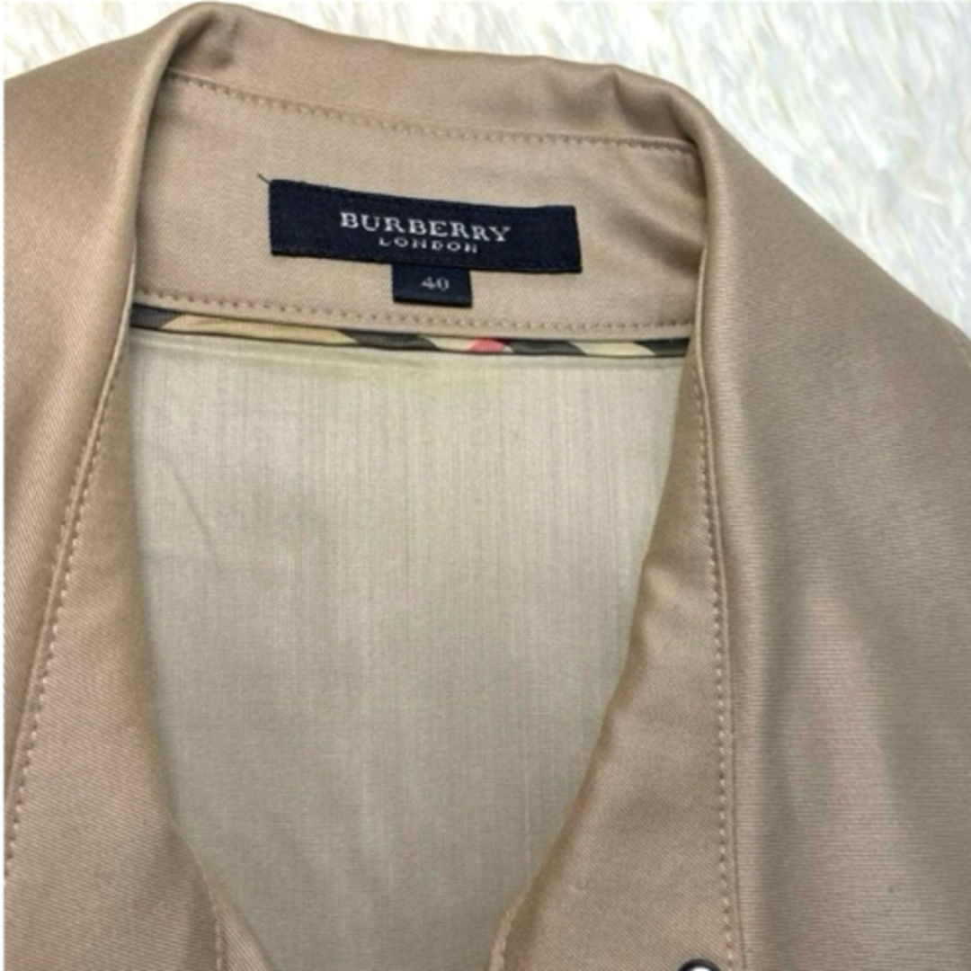 BURBERRY - 極美品&希少❤️バーバリーロンドンノースリーブ BURBERRY - 極美品&希少❤️バーバリーロンドンノースリーブ