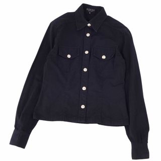 GUCCI - □未使用品□2021SS□GUCCI グッチ ブラウス サイズ40 GUCCI - □未使用品□2021SS□GUCCI グッチ ブラウス サイズ40