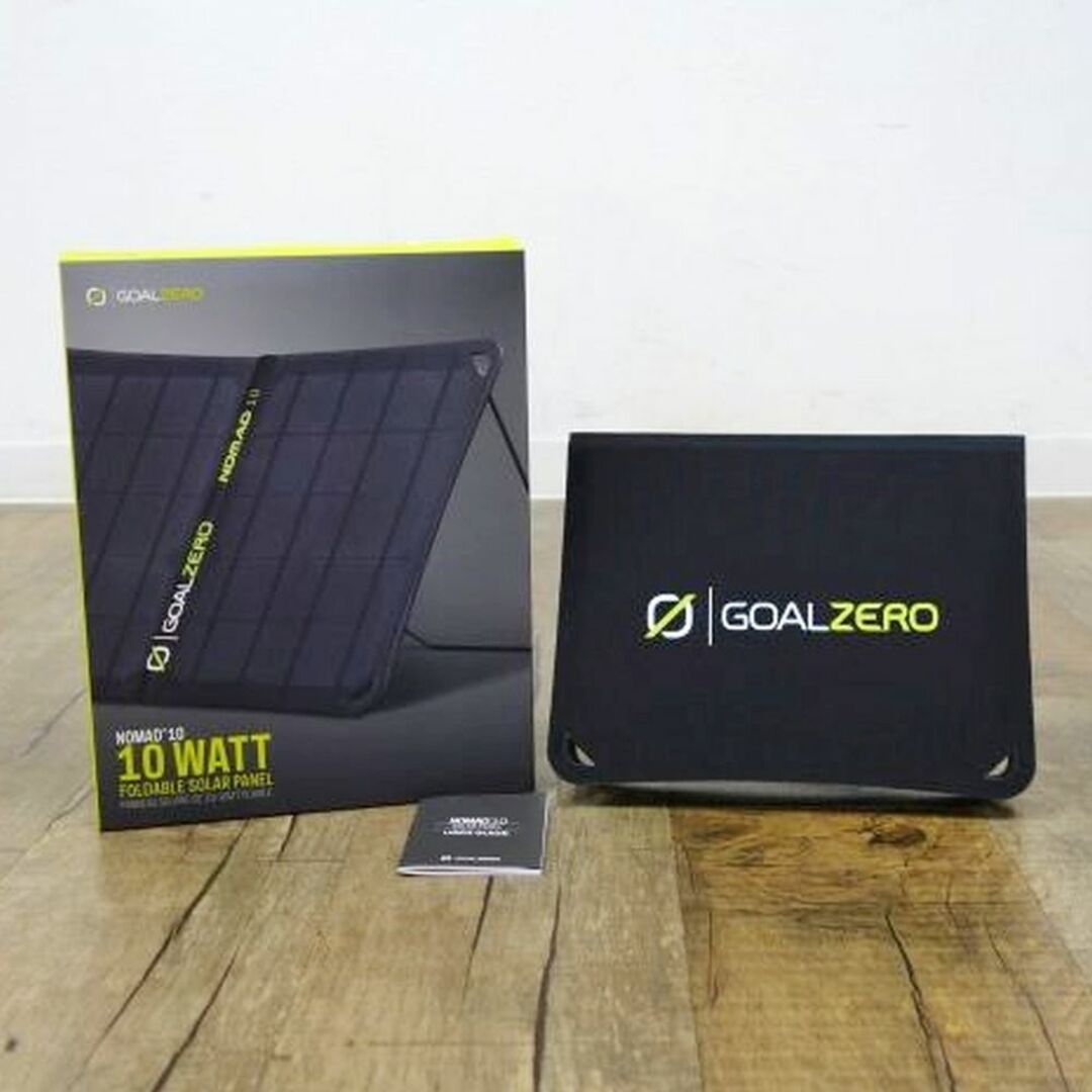 極美品 ゴールゼロ Goal Zero ソーラーパネル NOMAD 10 11900 極美品 ゴールゼロ Goal Zero ソーラーパネル NOMAD 10 11900