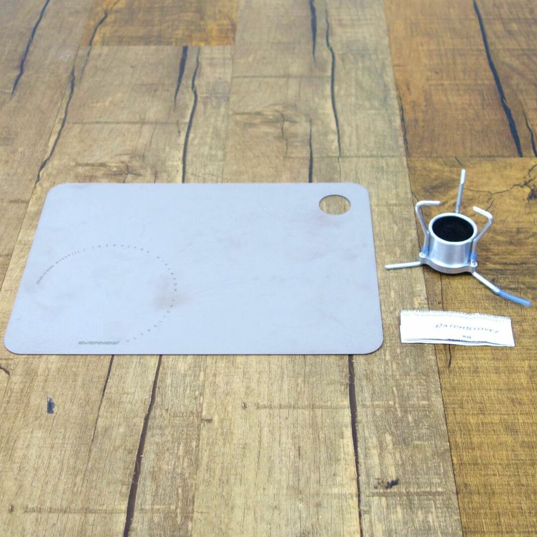 バッチストーブ Batchstovez H-20 Stove EVERNEW Ti Plank B5 バッチストーブ Batchstovez H-20 Stove EVERNEW Ti Plank B5