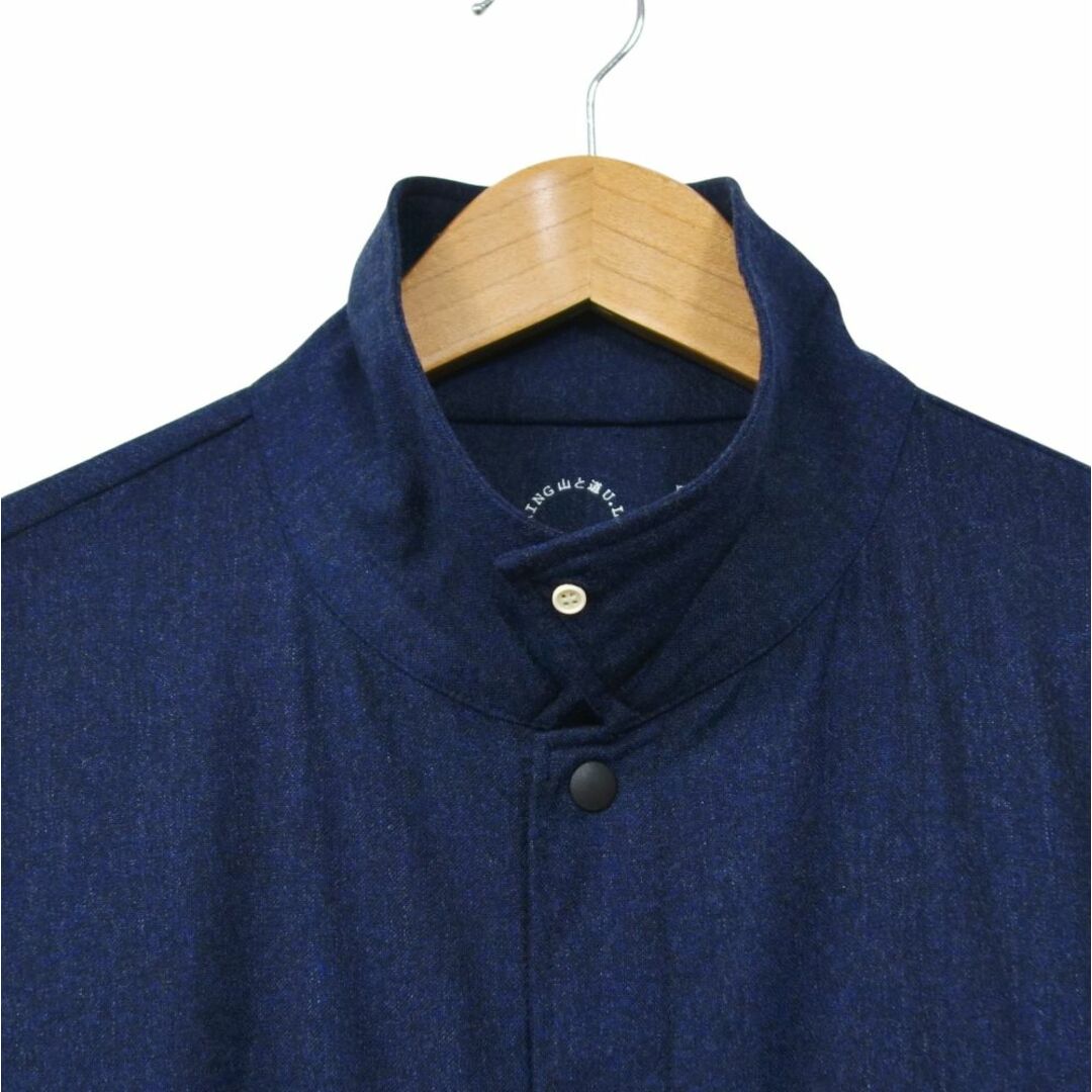美品 山と道 yamatomichi Merino Coach Jacket Navy メリノ 美品 山と道 yamatomichi Merino Coach Jacket Navy メリノ