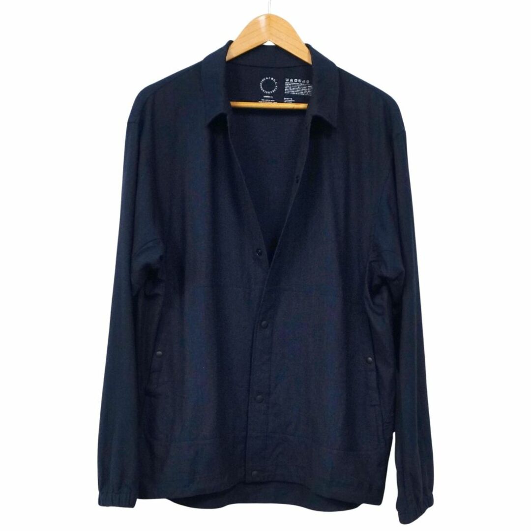美品 山と道 yamatomichi Merino Coach Jacket Navy メリノ 美品 山と道 yamatomichi Merino Coach Jacket Navy メリノ