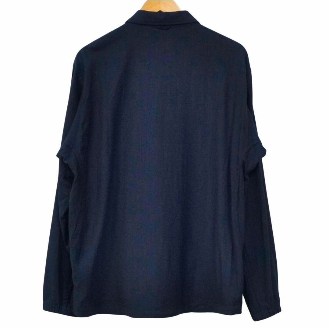 美品 山と道 yamatomichi Merino Coach Jacket Navy メリノ 美品 山と道 yamatomichi Merino Coach Jacket Navy メリノ