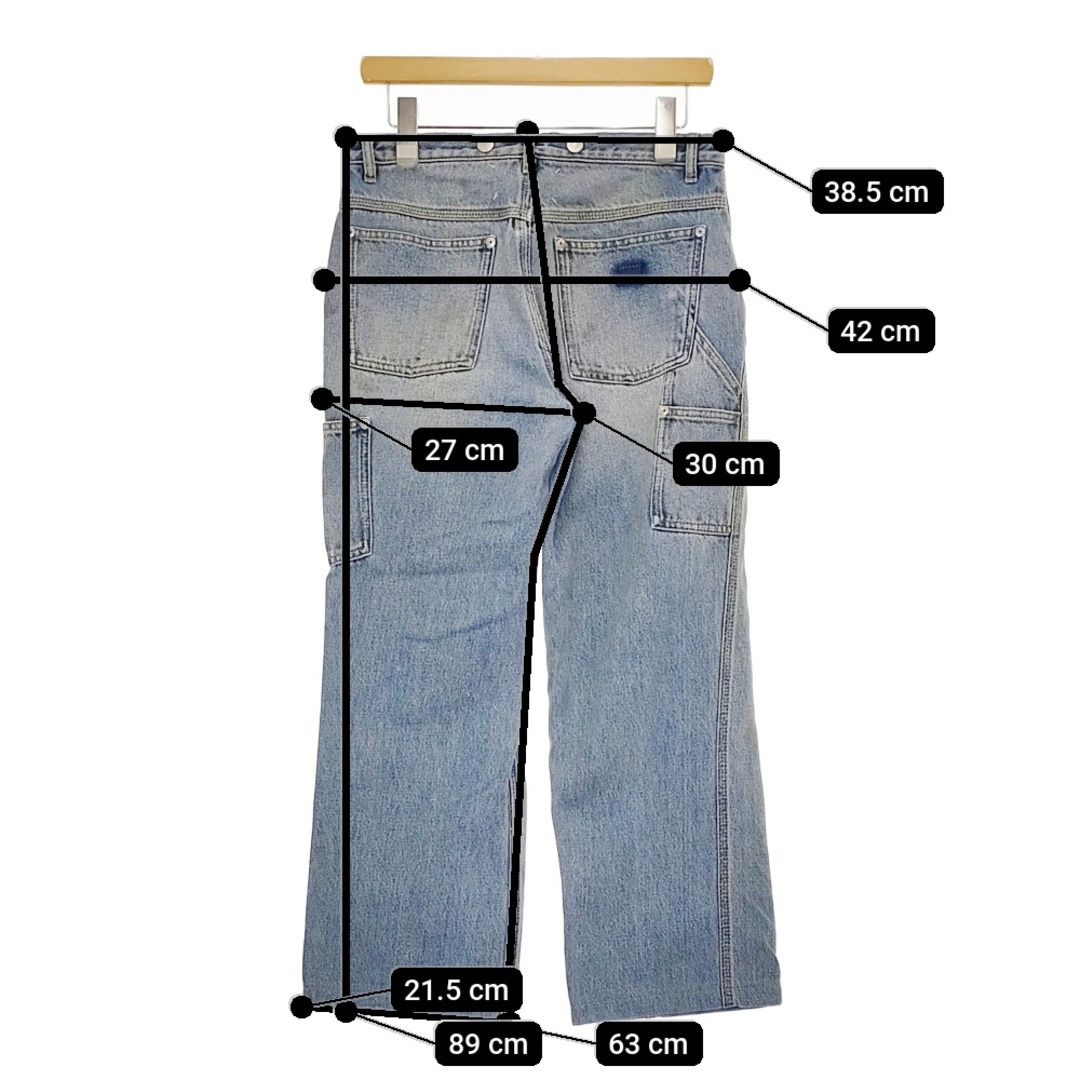 MM6 - MAISON MARGIELA ダメージ加工ペインターパンツ S50LA0077 MM6 - MAISON MARGIELA ダメージ加工ペインターパンツ S50LA0077