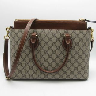 グッチ(GUCCI)のGUCCI (グッチ) ハンドバッグ グッチ 409534 2WAYトートバッグ レディース GGスプリームキャンバス ショルダーストラップ(ハンドバッグ)
