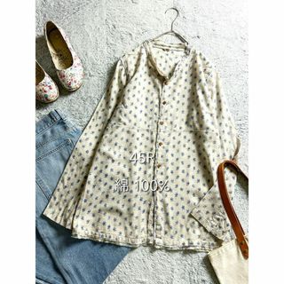45R(花柄 ・ シャツ/ブラウス(長袖/七分))のフリマアイテム一覧 45R(花柄 ・ シャツ/ブラウス(長袖/七分))のフリマアイテム一覧