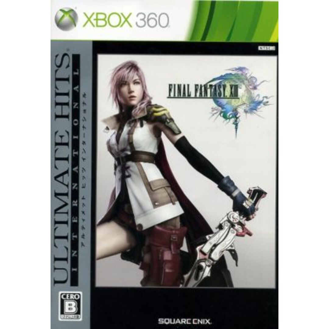 ファイナルファンタジーⅩⅢ アルティメットヒッツ インターナショナル/Xbox360 エンタメ/ホビーのゲームソフト/ゲーム機本体(家庭用ゲームソフト)の商品写真